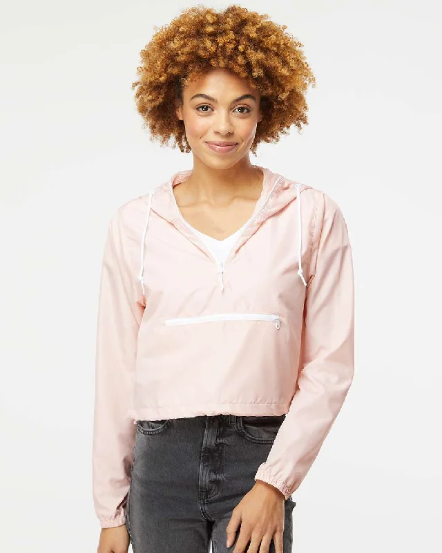 New Deals Women’s Lightweight Crop Windbreaker