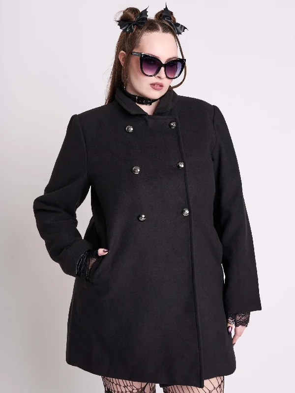 layered dressBats Peacoat