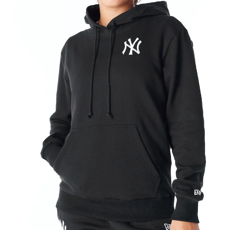 Price Blitz New York Yankees Womens MLB League Essential Black Pullover Hoodie