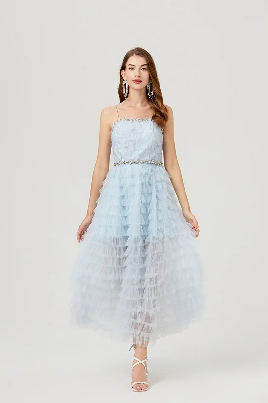 Price Cut Ladies pearl sequin studded cake dress