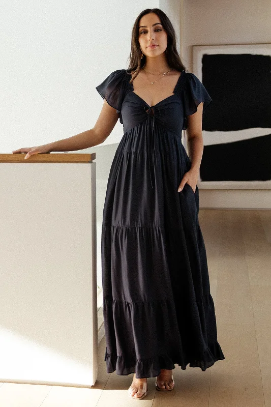 winter dressAgatha Maxi Dress | Dark Blue