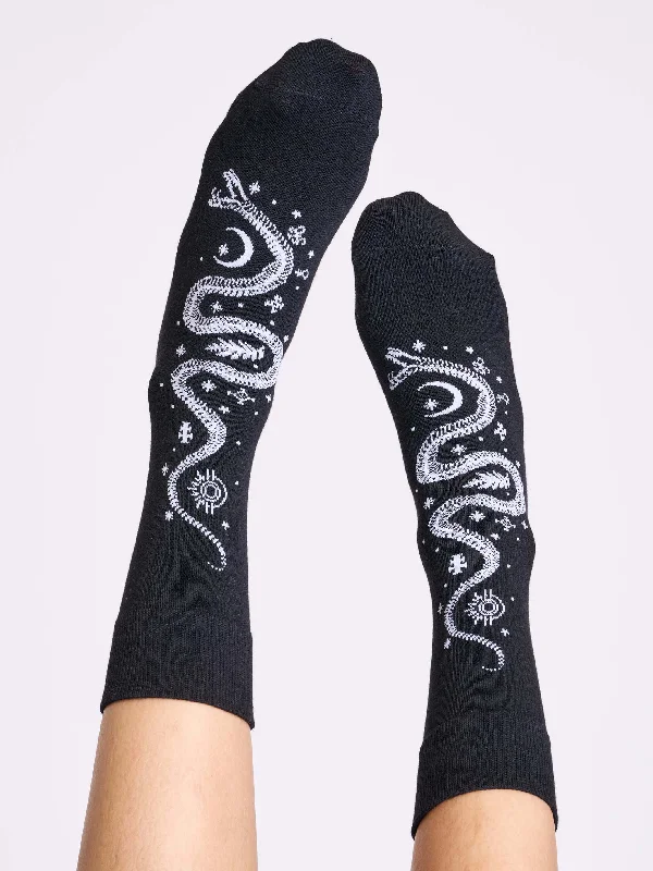 chic dressCosmic Snake Socks