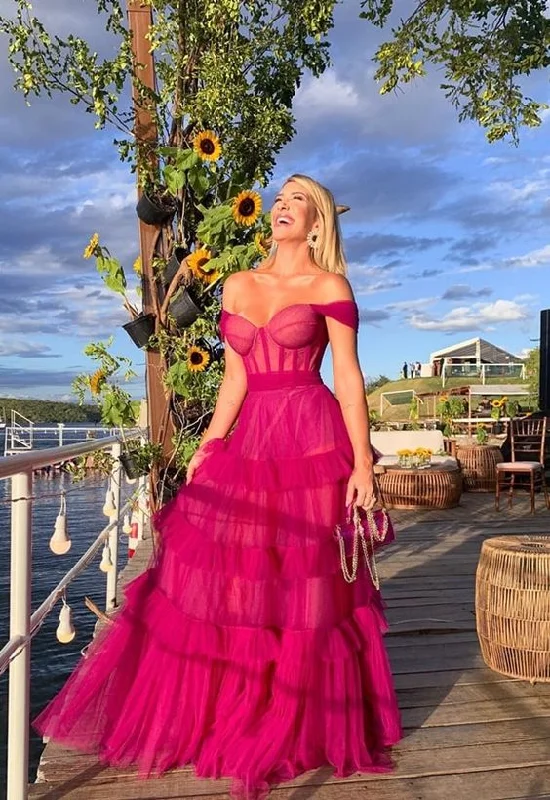 Deal Explosion off the shoulder prom dress, evening dress, formal dress ,DS4577
