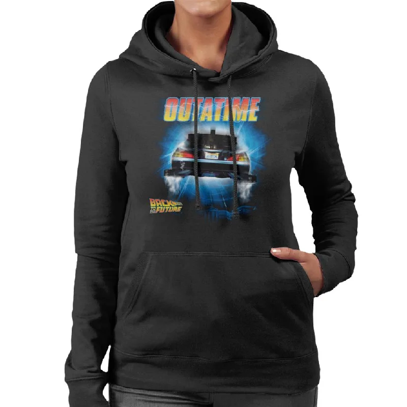 bold hoodie with logoBack to the Future Outa Time Women's Hooded Sweatshirt