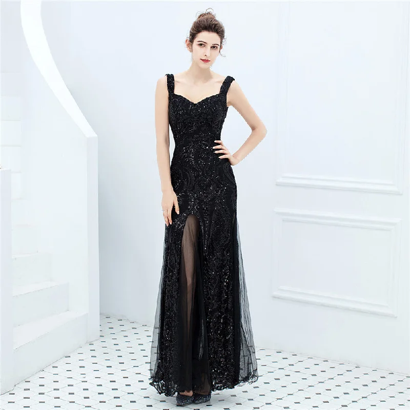 Today's Special Fiona Back Low-cut Sequin Mermaid Formal Dress