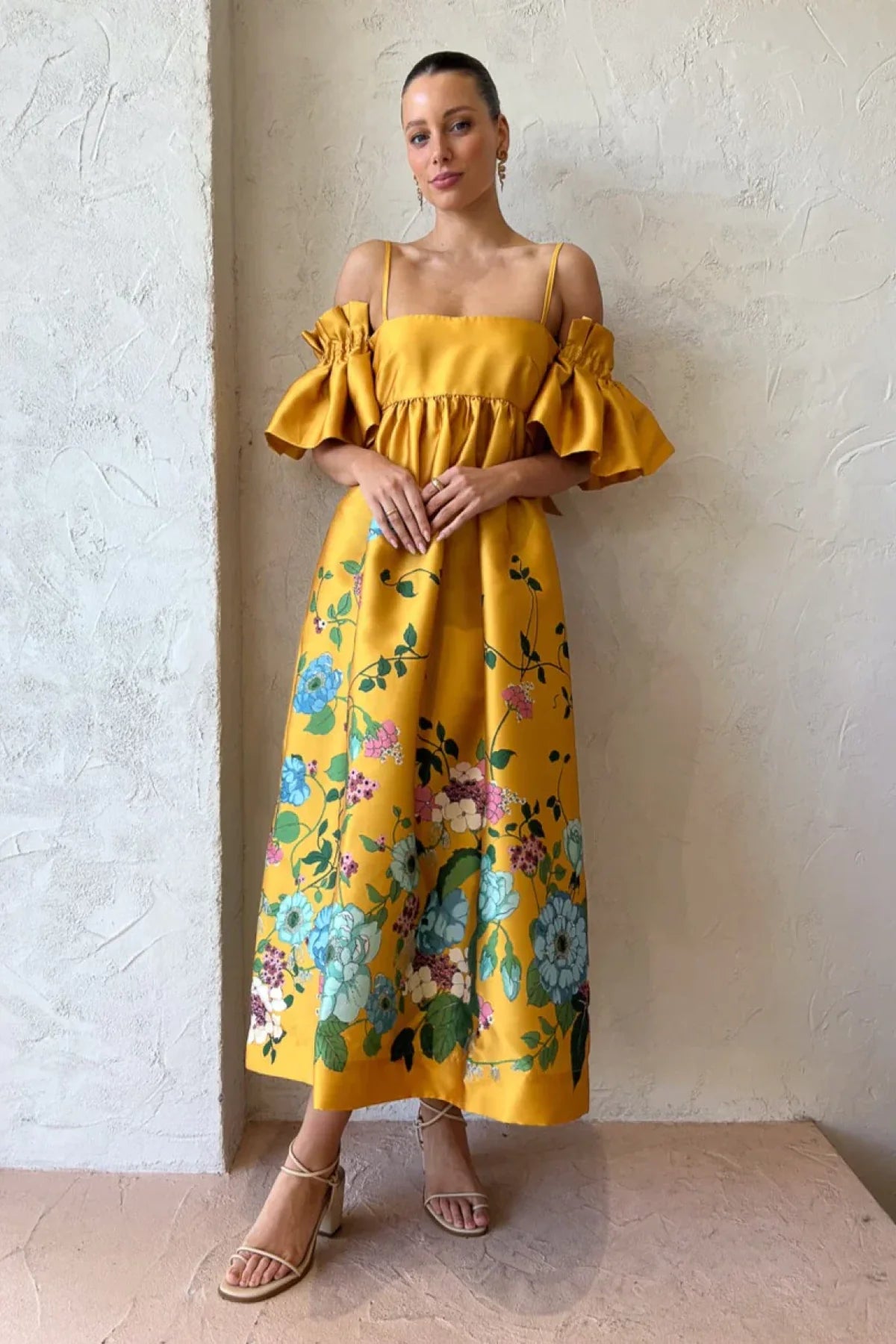 Final Clearance Blossoming Elegance Dress