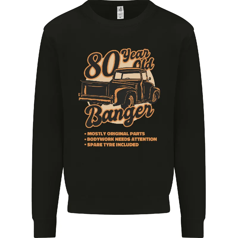 Price Meltdown 80-Year-Old Legend: 80th Birthday Men's Sweatshirt Jumper
