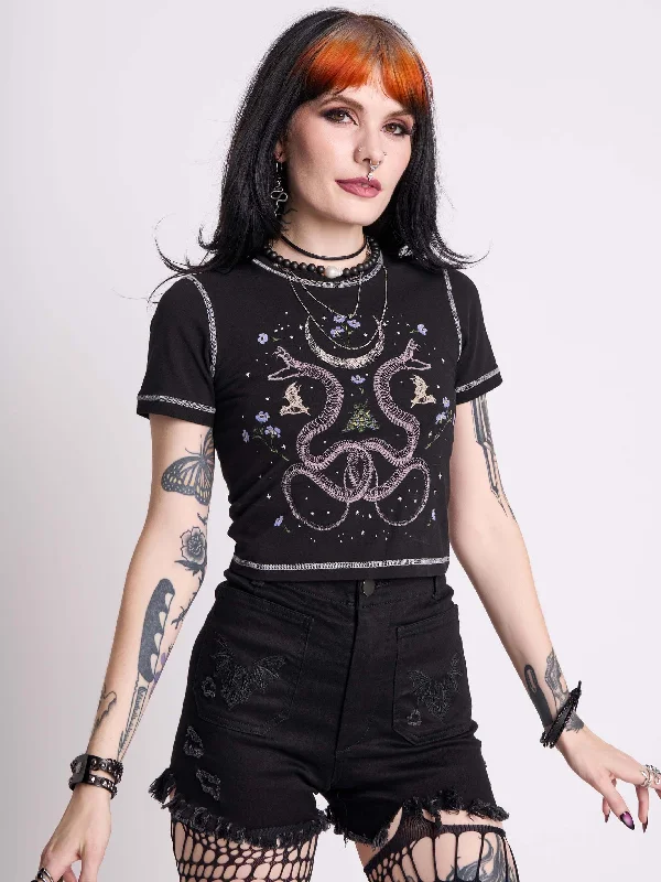 mini dressCosmic Snake Baby Tee