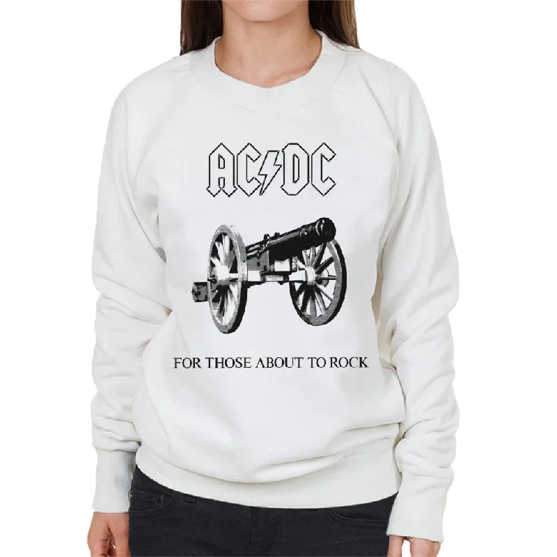 workout-ready hoodieAC/DC For Those About To Rock Women's Sweatshirt