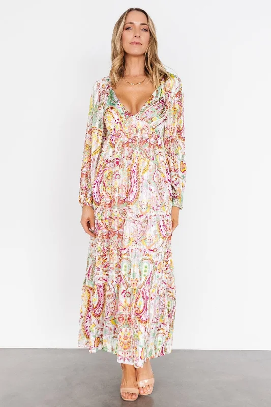 casual midi dressOphelia Maxi Dress | Multi Print