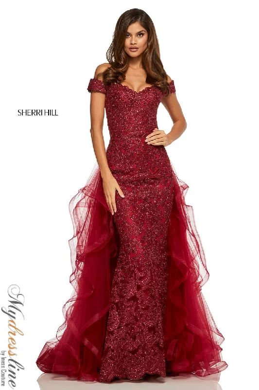 floral dressSherri Hill 52556