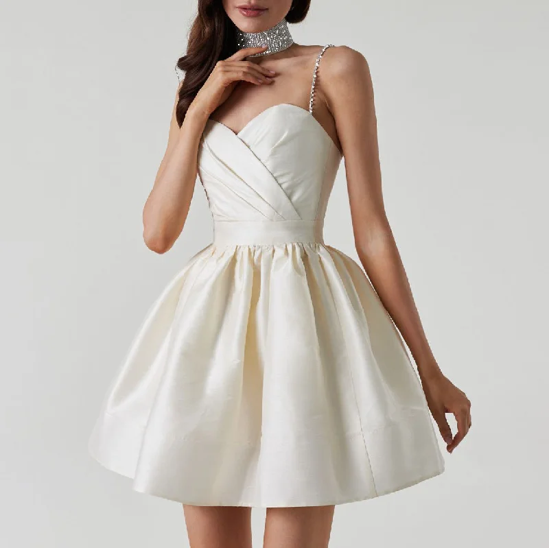 Best Deals Elegant High Waist  Short Dress