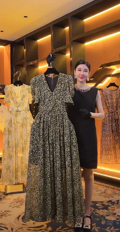 Fantastic Offers Retro elegant floral dress