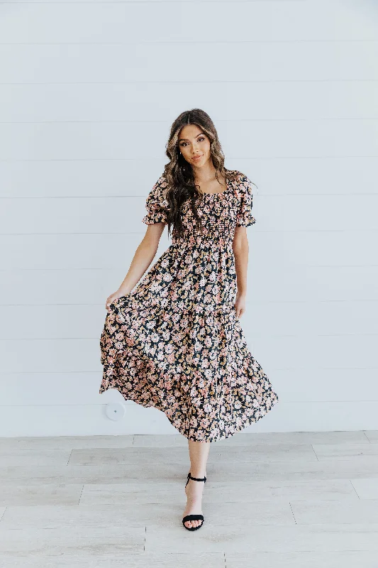 Today’s Special The Maxine Midi Dress in Persimmon