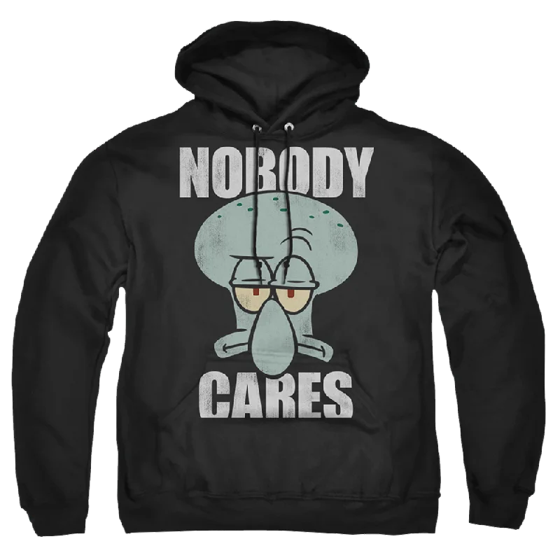 Special Promotion SpongeBob SquarePants Nobody Cares Meme - Pullover Hoodie