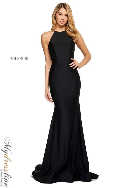 flowy evening dressSherri Hill 53663