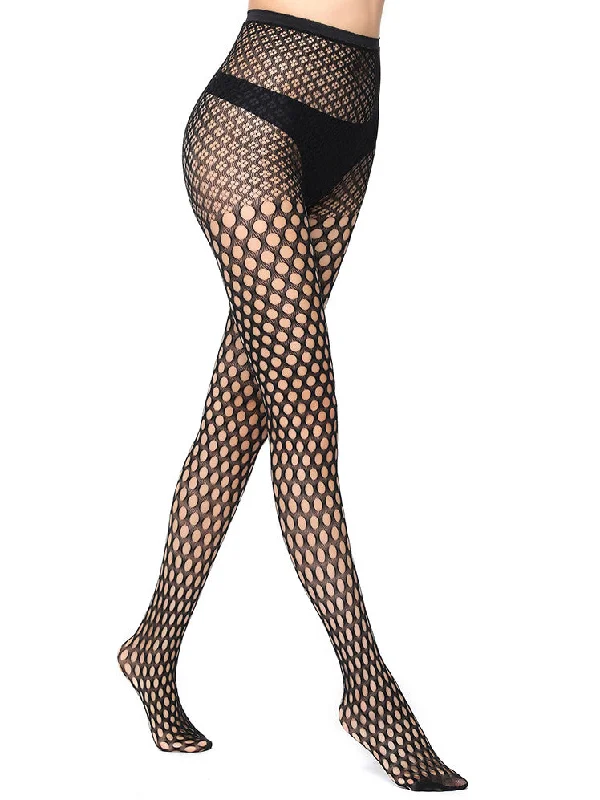 romantic dressOversized Fishnet Tights