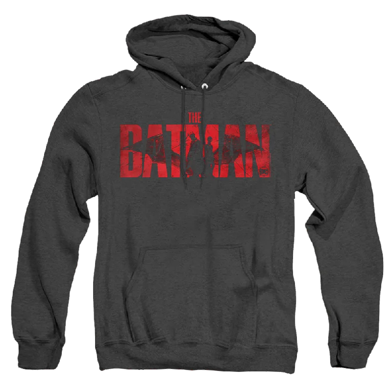 comfortable hooded sweatshirtThe Batman (2022) And Catwoman - Heather Pullover Hoodie