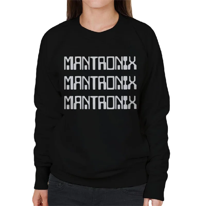 fashionable workout wearMantronix White The Album Cover Women's Sweatshirt