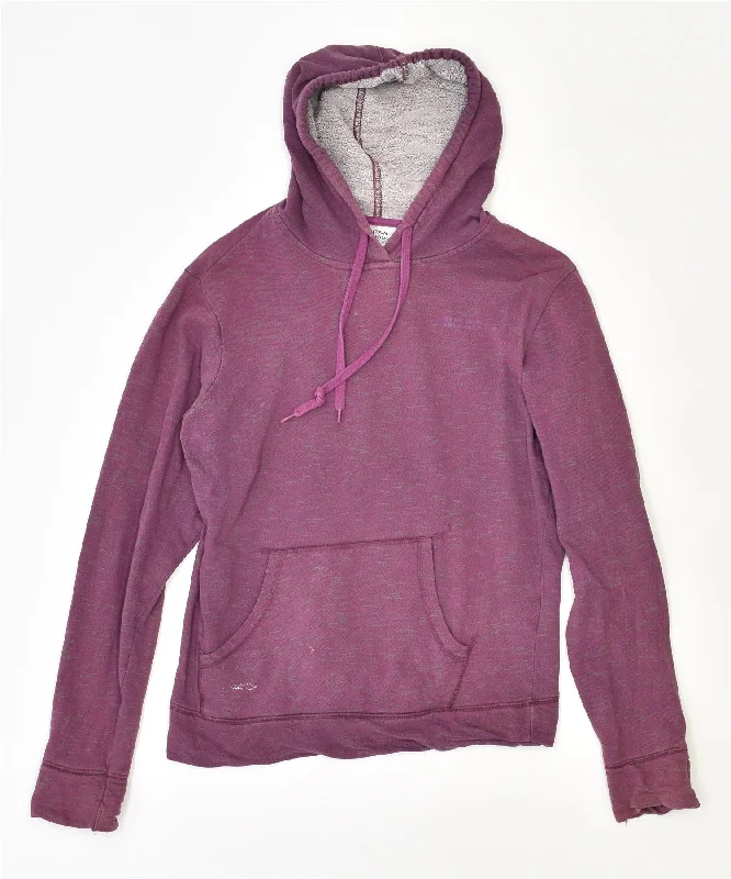 Take Advantage MOUNTAIN WAREHOUSE Womens Hoodie Jumper UK 10 Small Purple Cotton