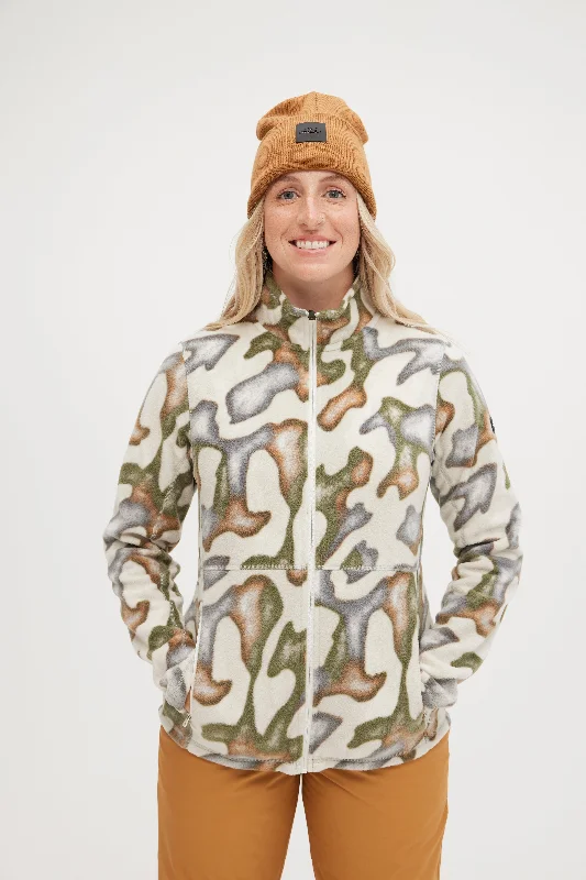 Super Bargain CLIME PRINTED FZ FLEECE