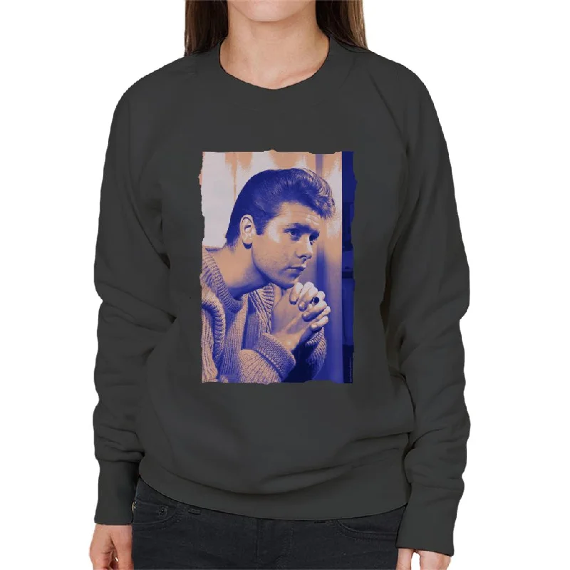 Price Blitz TV Times Singer Cliff Richard Women's Sweatshirt