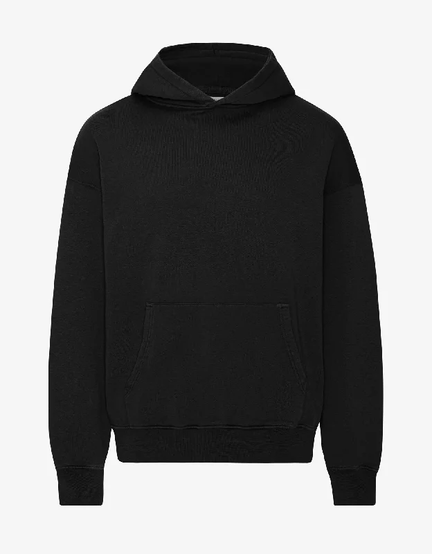 performance hoodieOrganic Oversized Hood - Deep Black