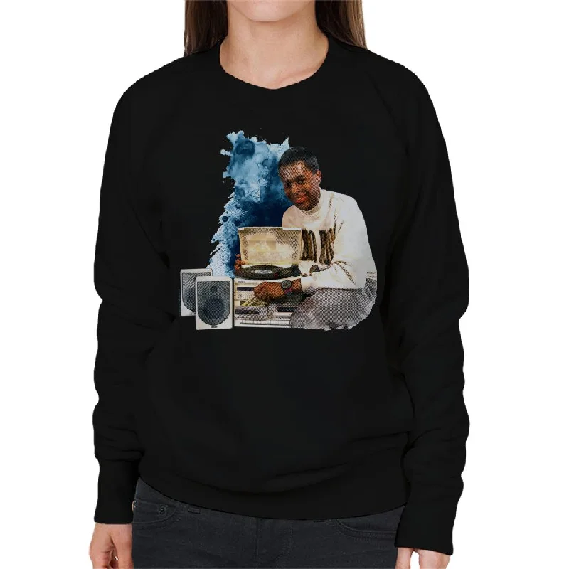 Big Discounts TV Times Andi Peters With A HiFi 1988 Women's Sweatshirt