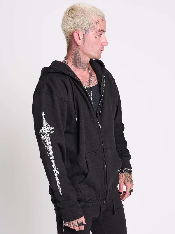 long sleeve dressDagger Zip Up Hoodie