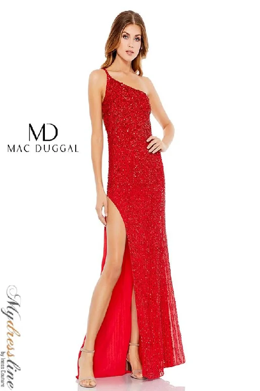 off-shoulder dressMac Duggal 10711