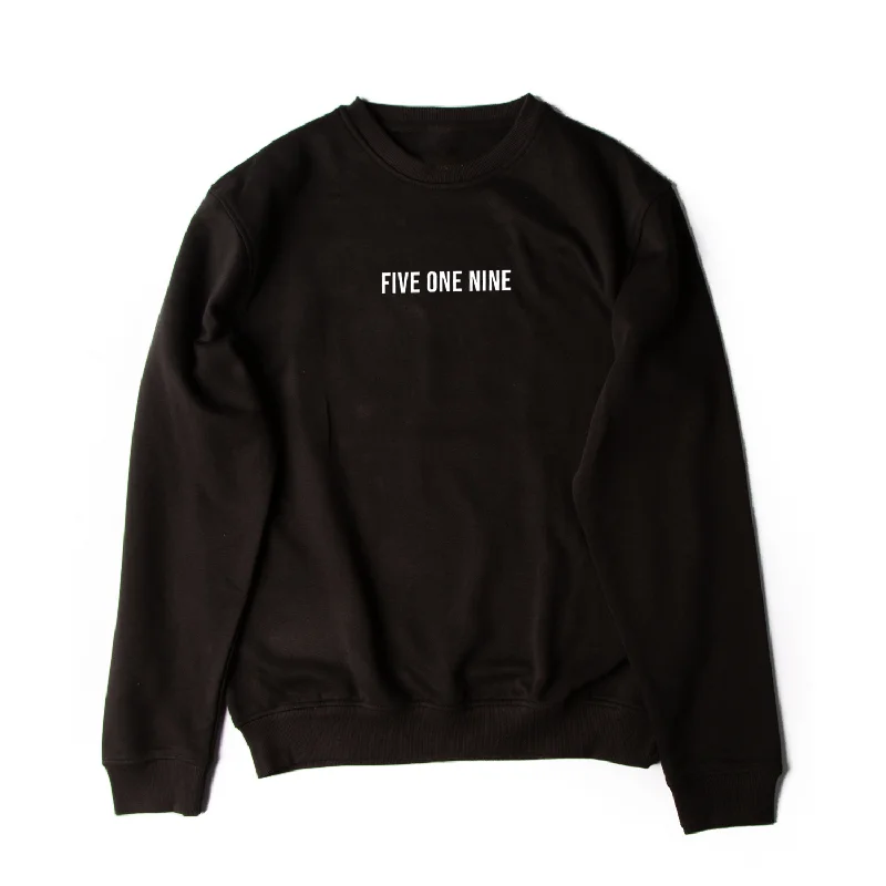 athletic streetwear sweatshirtFIVE ONE NINE CREW (UNISEX)