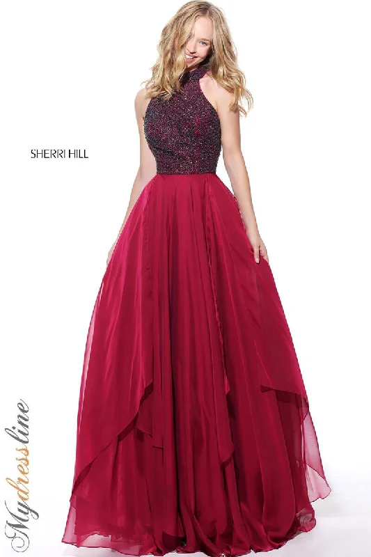 vintage-inspired dressSherri Hill 50808