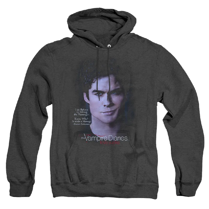 minimalist hoodieVampire Diaries, The Messanger - Heather Pullover Hoodie