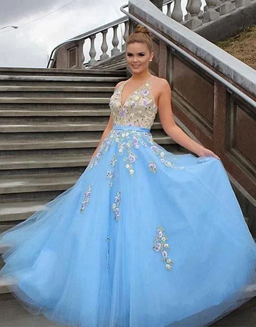 Super Deal Light Blue Prom Dresses,Tulle Prom Gown,Applique Prom Dress,Formal Evening Dress,Formal Women Dress,DS4266 Super Deal Light Blue Prom Dresses,Tulle Prom Gown,Applique Prom Dress,Formal Evening Dress,Formal Women Dress,DS4266