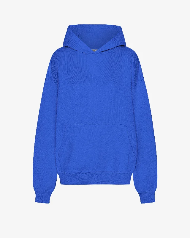 Clearance Items Organic Oversized Hood - Sapphire Blue