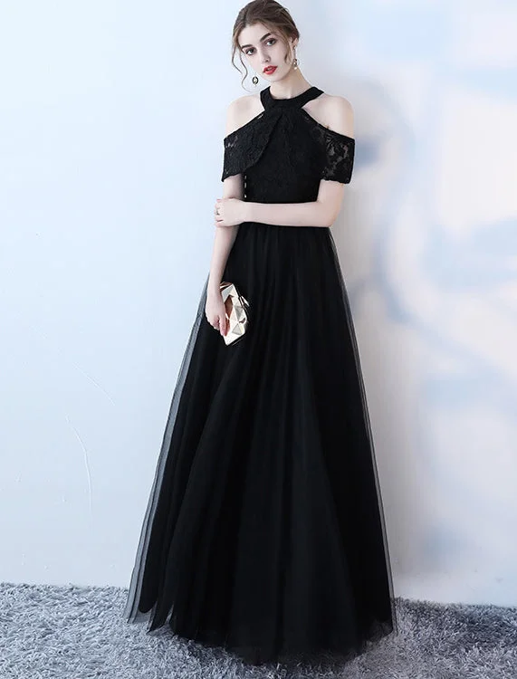 Online Exclusive Moira Cap Sleeve Lace Contrast Tulle Dress