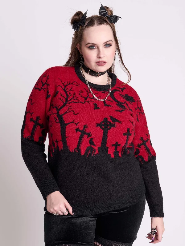 lace-up dressMurder of Crows Sweater