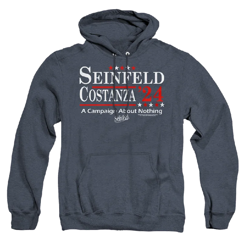 cozy pullover hoodieSeinfeld Election Tee - Heather Pullover Hoodie