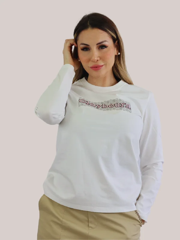 Price Reduction Claybourn Long Sleeves Top
