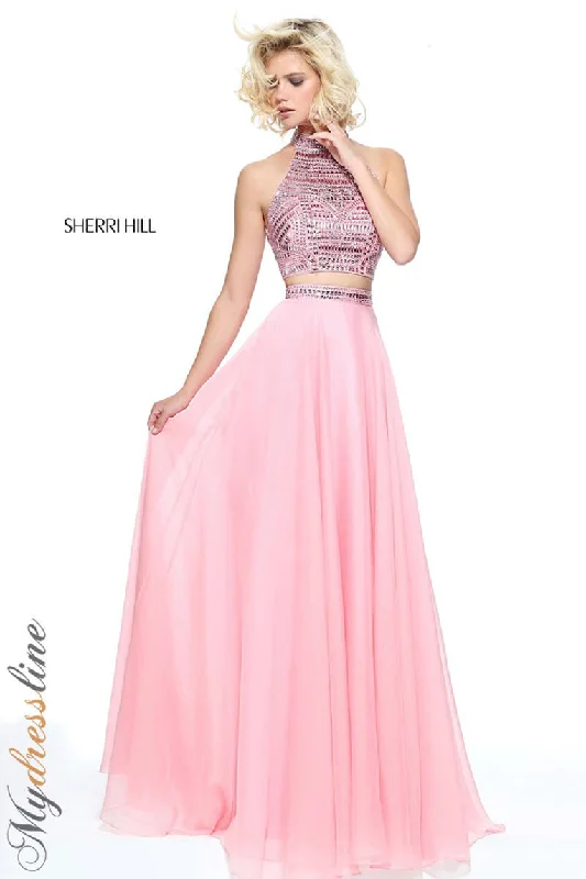 backless dressSherri Hill 50809