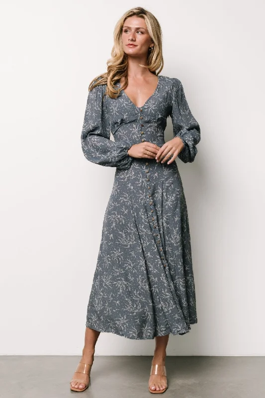 vintage dressClaudine Maxi Dress | Blue Print