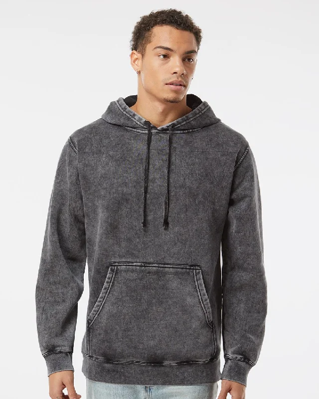 Midnight Madness Unisex Midweight Mineral Wash Hooded Pullover