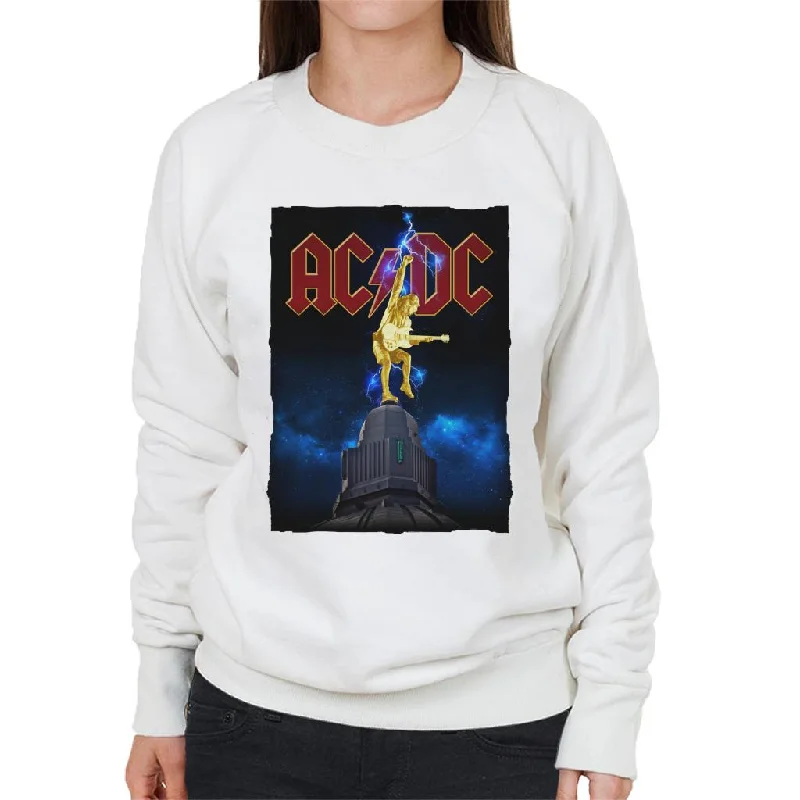 high-end athletic hoodieAC/DC Cosmic Thunderstruck Women's Sweatshirt