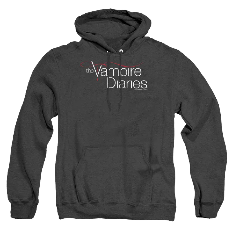 bold hoodie with logoVampire Diaries, The Tvd Logo - Heather Pullover Hoodie