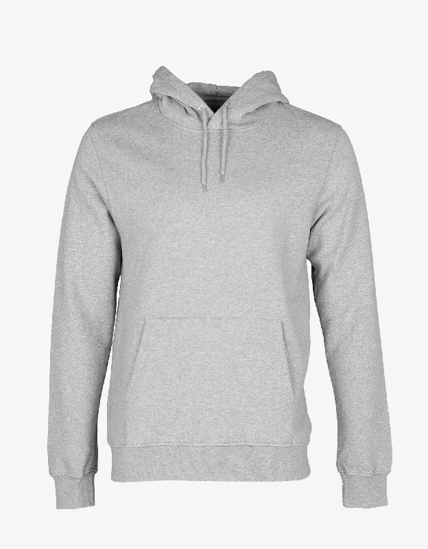Limited Time Discount Classic Organic Hood - Heather Grey