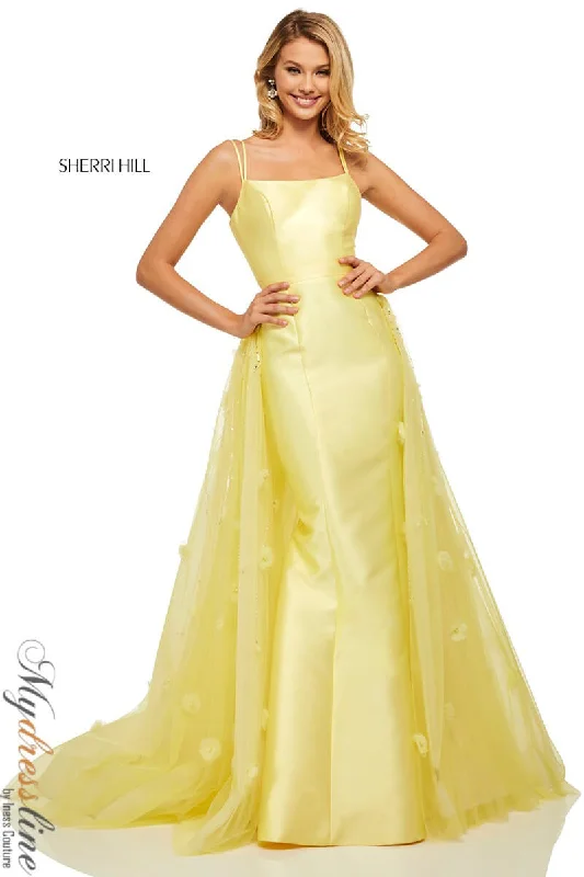 backless dressSherri Hill 52638