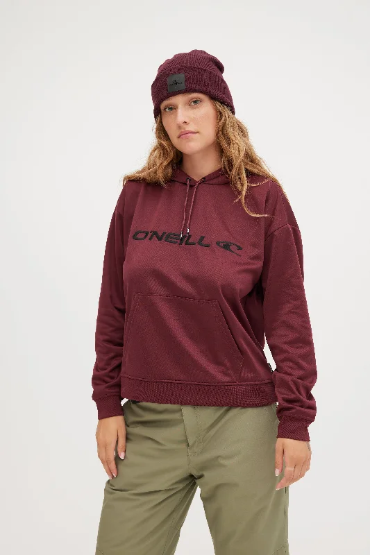 breathable hoodieRUTILE HOODED FLEECE