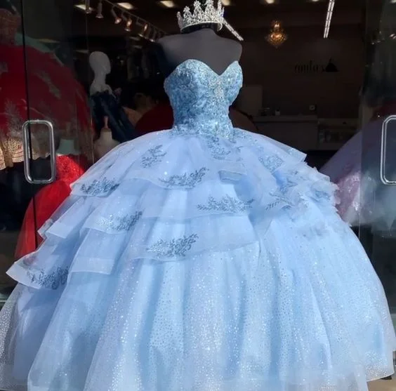 Super Deal Custom made tulle lace long prom dress formal dress ,DS4526